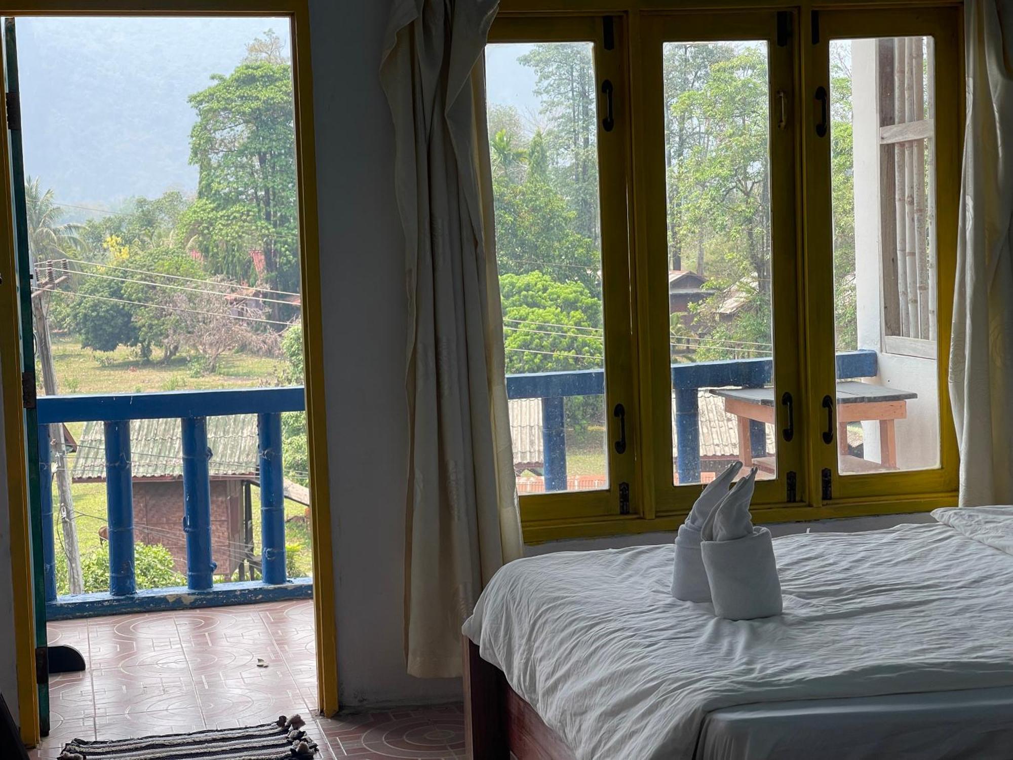 Blue Sunset Hostel Ванг-Виенг Экстерьер фото